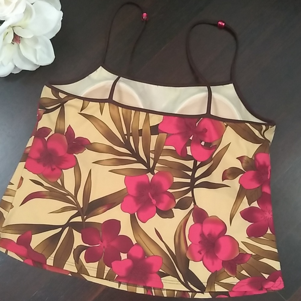 ❤️SOLD! ❤️ Gorgeous Tropical Tankini - Picture 4 of 7